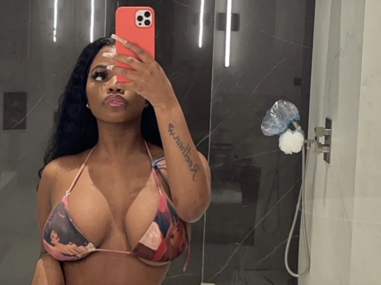 City Girls' JT Turns Her Bathroom Into A Bikini Flex